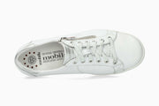 Mobils Women's Sneaker Hawai White Silver Top