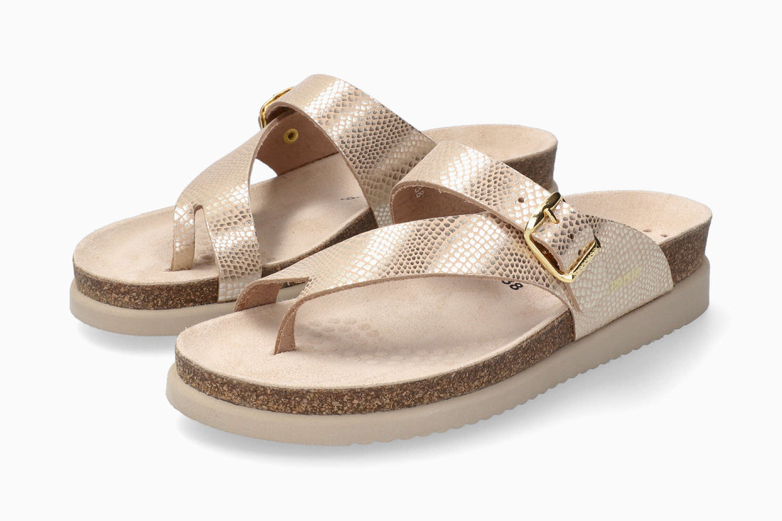 Mephisto Helen Metallics Women's Sandal Sand Havana
