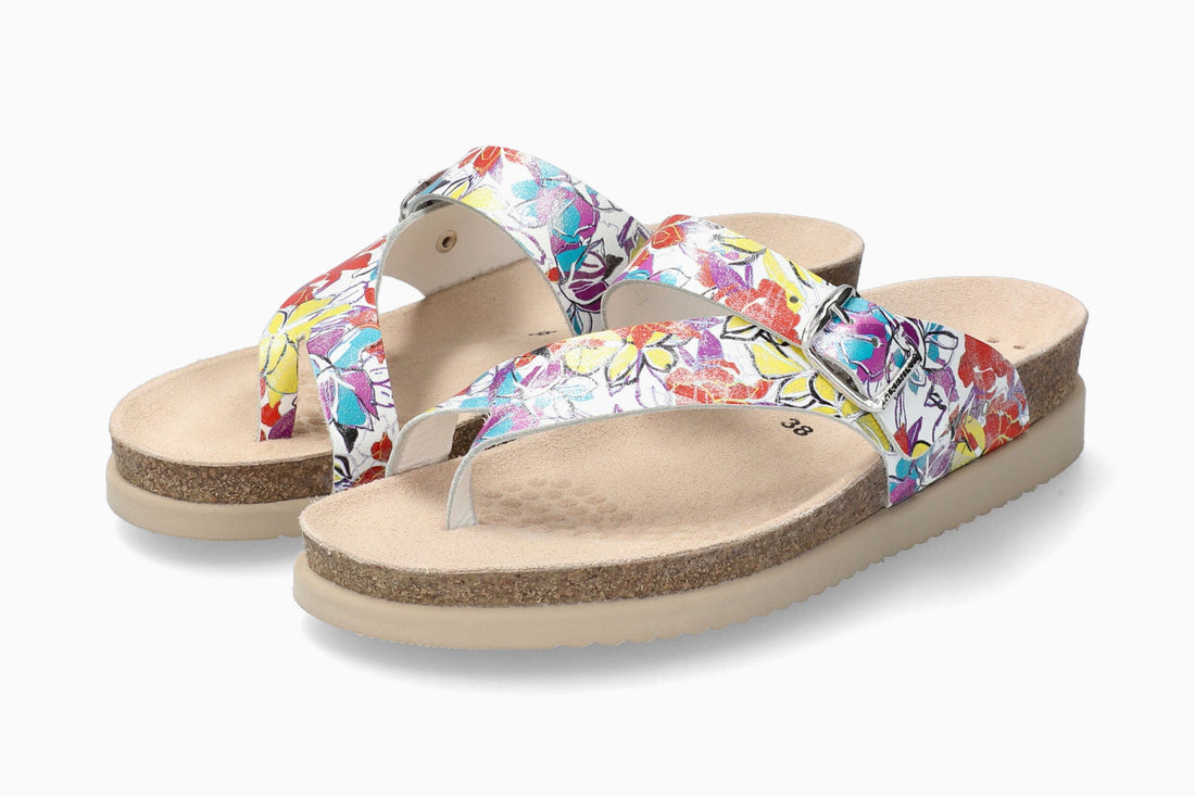 Helen Brights Mephisto Women's Sandals Floral Side Pair