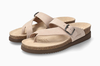 Helen Classics Mephisto Women's Sandals Lt Sand Sandvel Full Pair