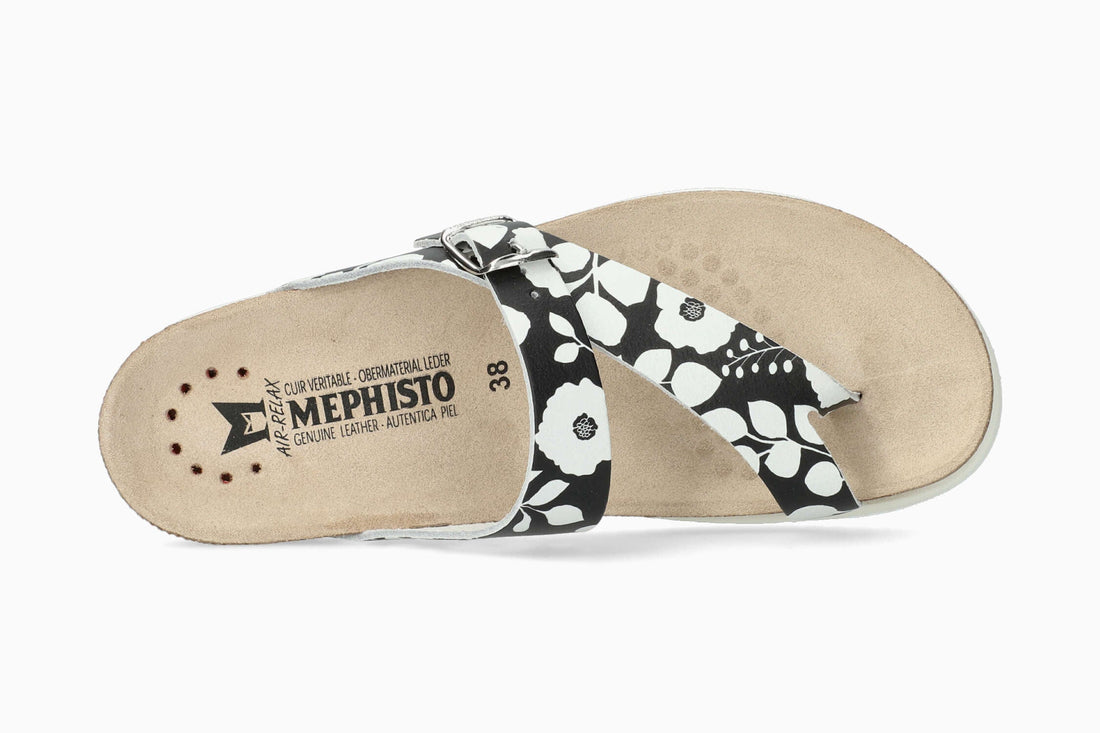 Helen Brights Mephisto Women's Sandals Black Tokyo Top