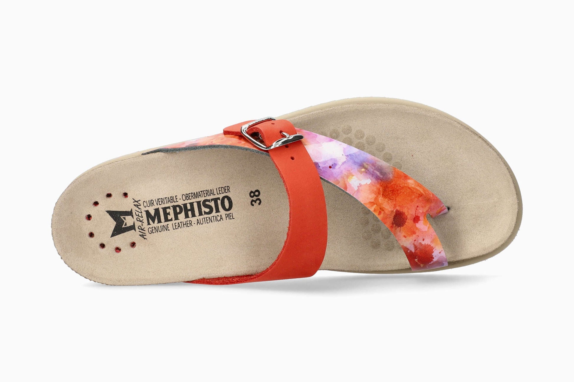 Helen Mix Mephisto Women's Sandals Pink Lagoon Top