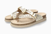 Mephisto Women's Sandal Helena Perf Gold