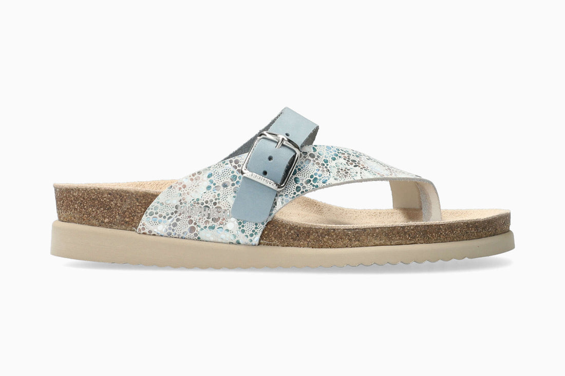 Helen Mix Mephisto Women's Sandals Blue Print