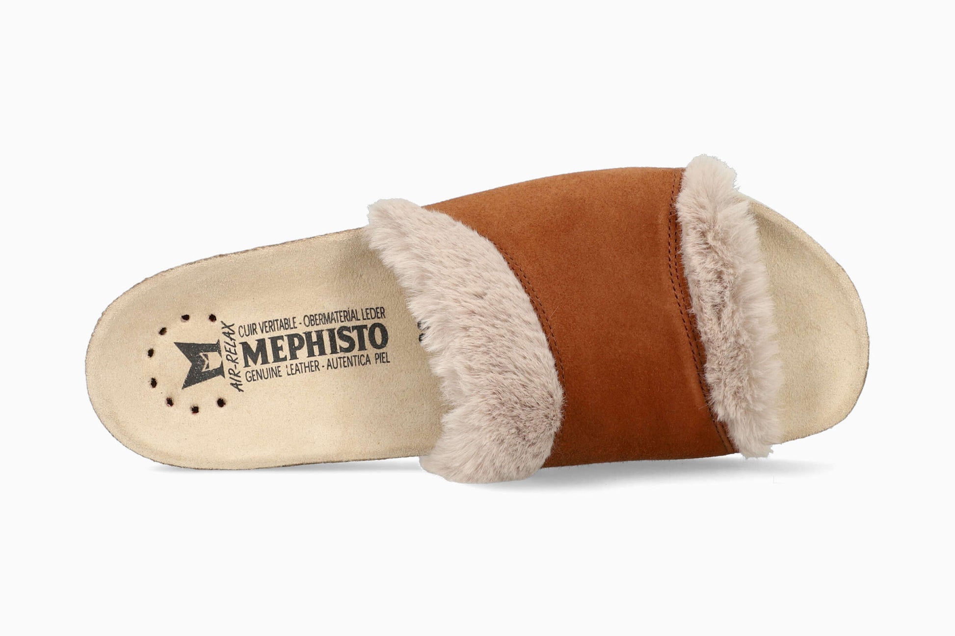 Hemeline Mephisto Women's Sandals Hazelnut Top