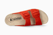 Hester Mephisto Women's Sandals Coral Top
