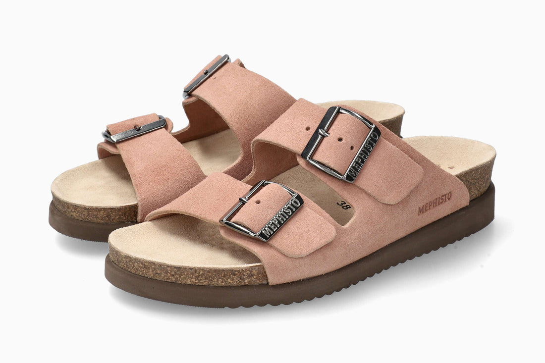 Hester Mephisto Women's Sandals Old Pink Full Pair