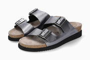Mephisto Women's Cork Sandal Hester Grey Odysee