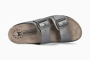 Mephisto Women's Cork Sandal Hester Grey Odysee Top