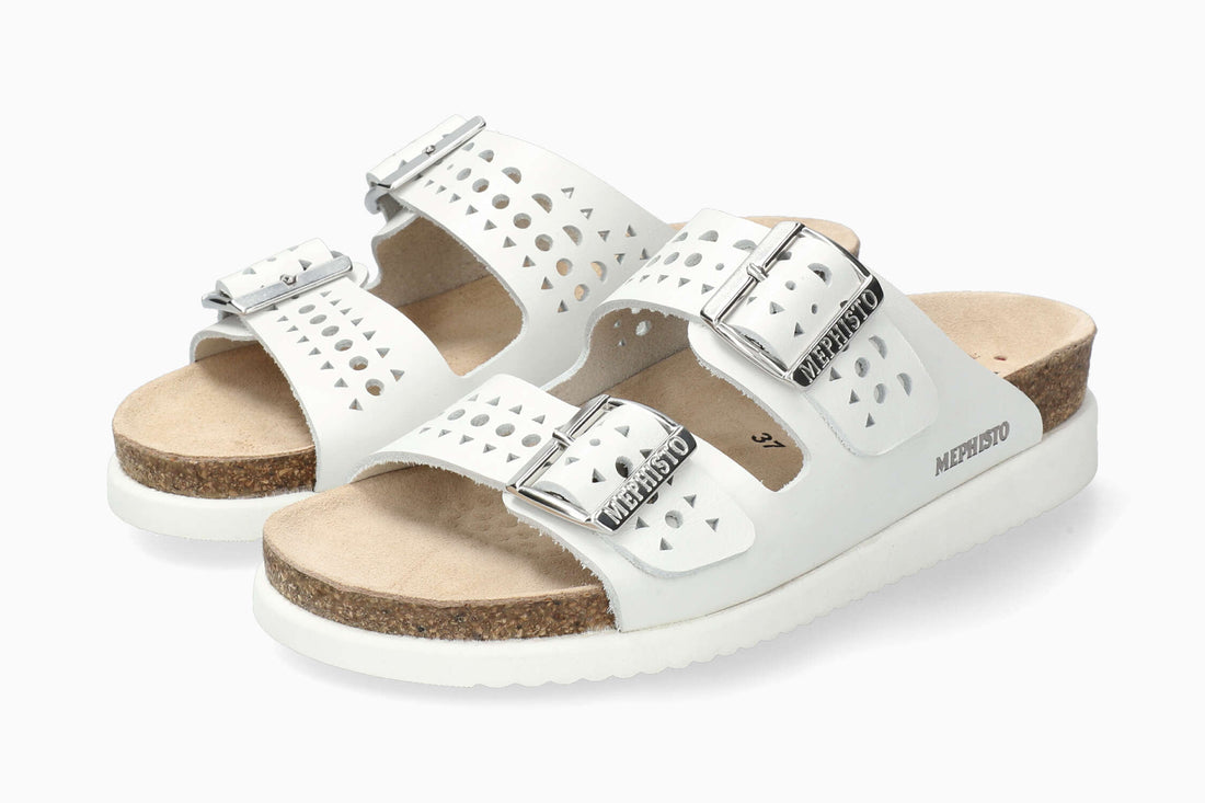 Mephisto Women's Sandal Hester Perf White