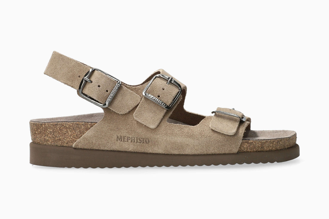 Hetty Mephisto Women's Sandals Warm Grey