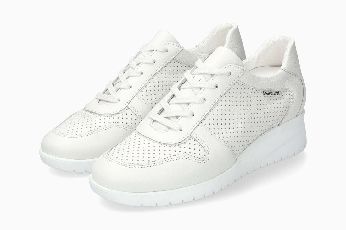 Mephisto Women's Sneaker Isa Perf White