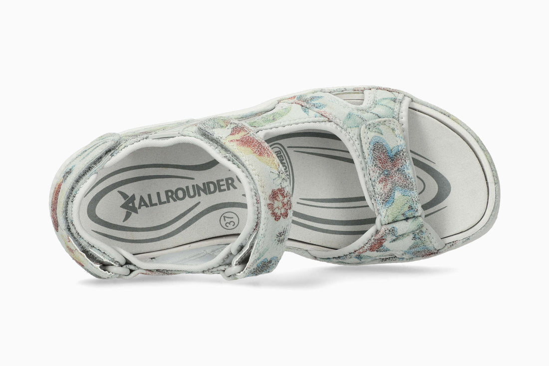 Allrounder Its Me Women's Sandal Light Grey Top