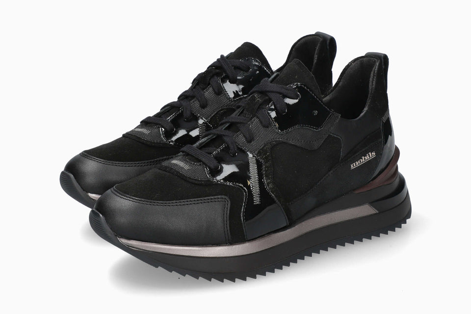 Mobils Women's Sneaker Janel Black