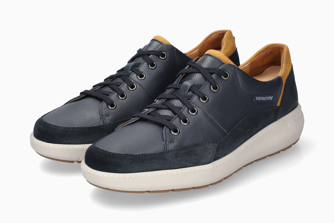 Mephisto Men's Sneaker Jango Blue