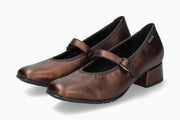 Mephisto Women's Heeled Ballerina Flat Joselina Bronze