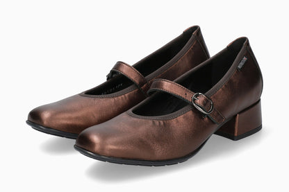 Mephisto Women's Heeled Ballerina Flat Joselina Bronze