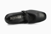 Mephisto Women's Heeled Ballerina Flat Joselina Black Top
