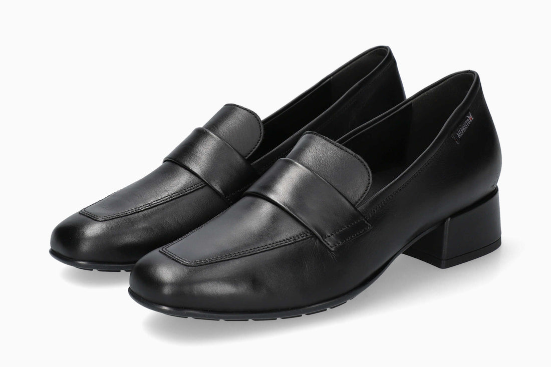 Mephisto Women's Heeled Slip-On Josephine Black