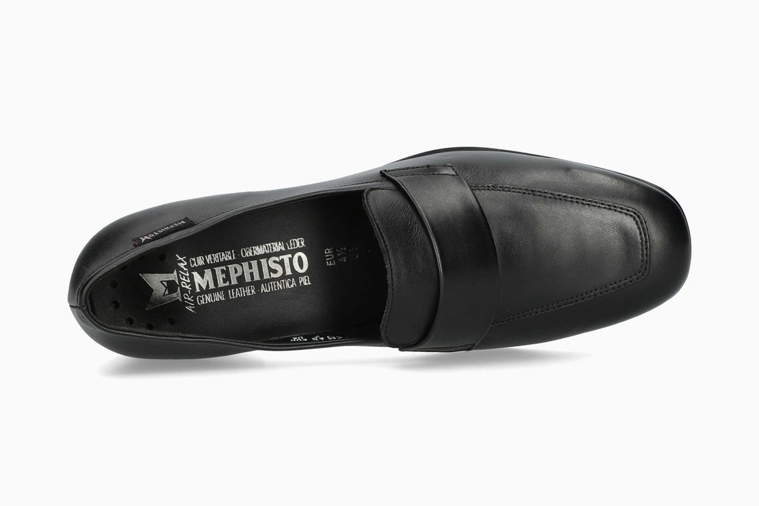 Mephisto Women's Heeled Slip-On Josephine Black Top