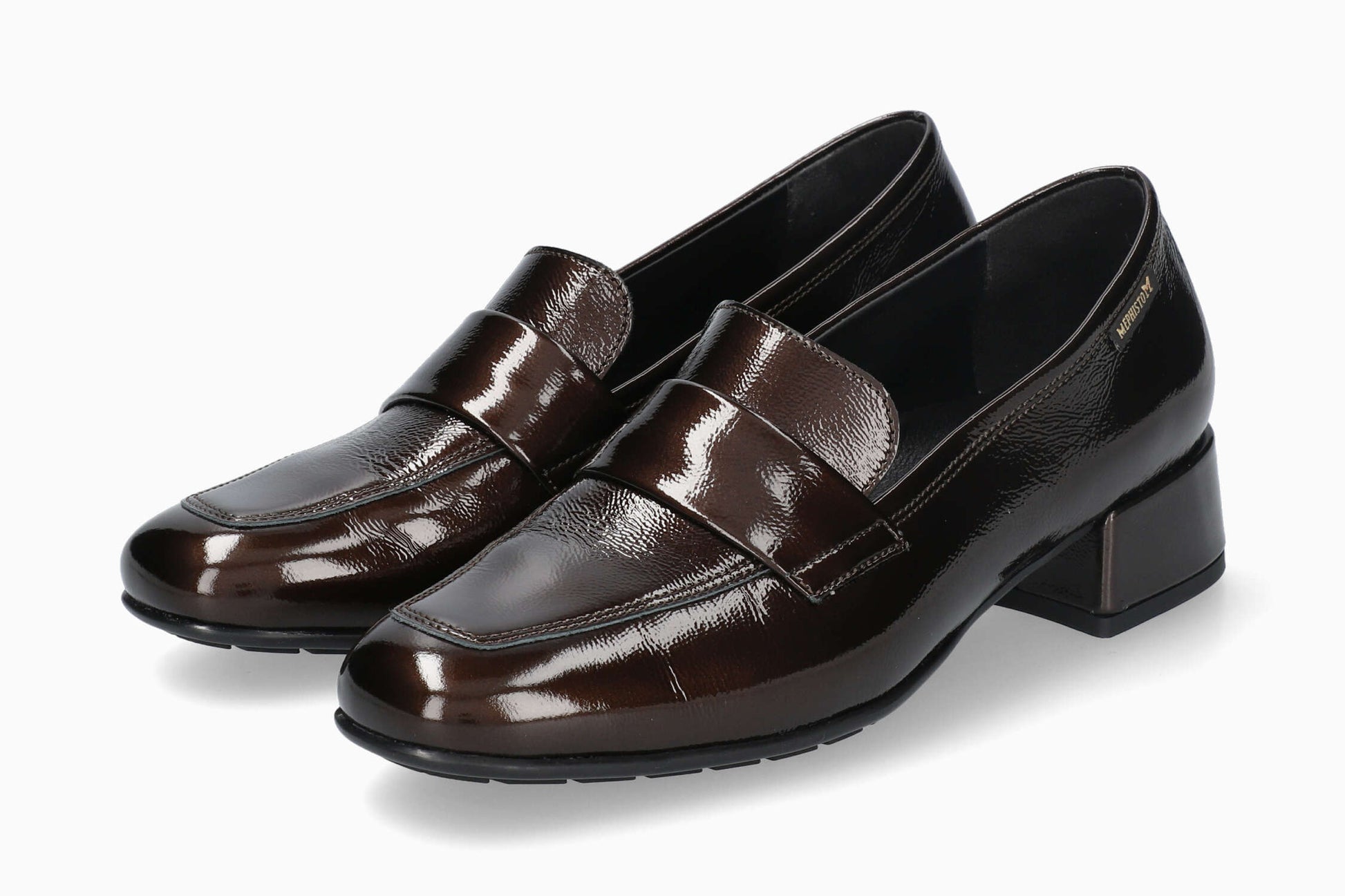 Mephisto Women's Heeled Slip-On Josephine Bronze