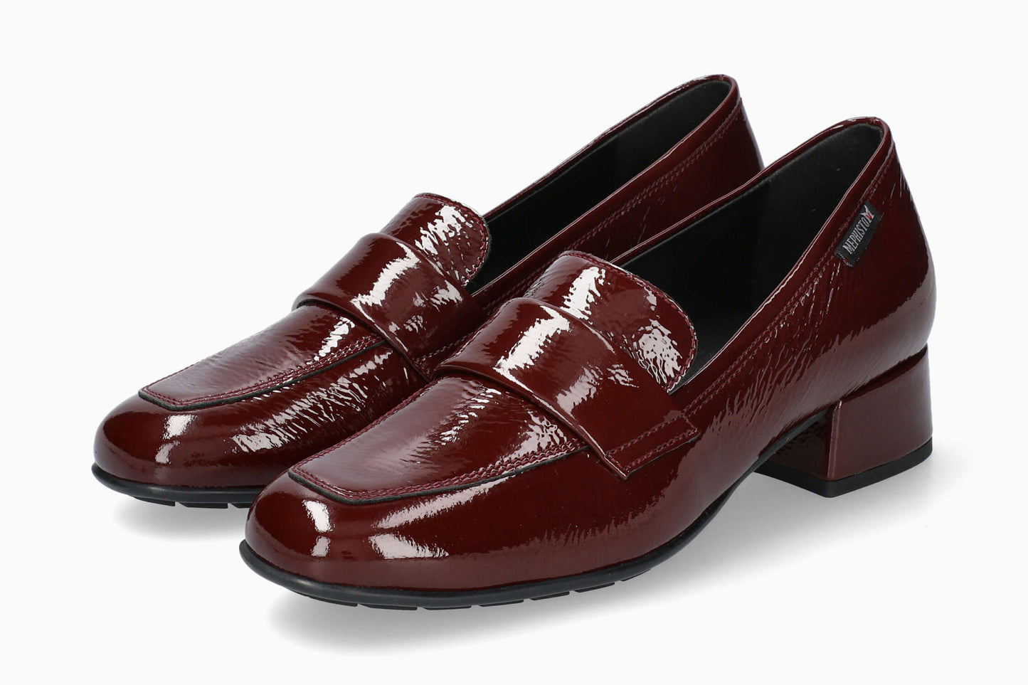 Mephisto Women's Heeled Slip-On Josephine Oxblood