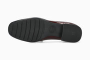 Mephisto Women's Heeled Slip-On Josephine Oxblood Sole