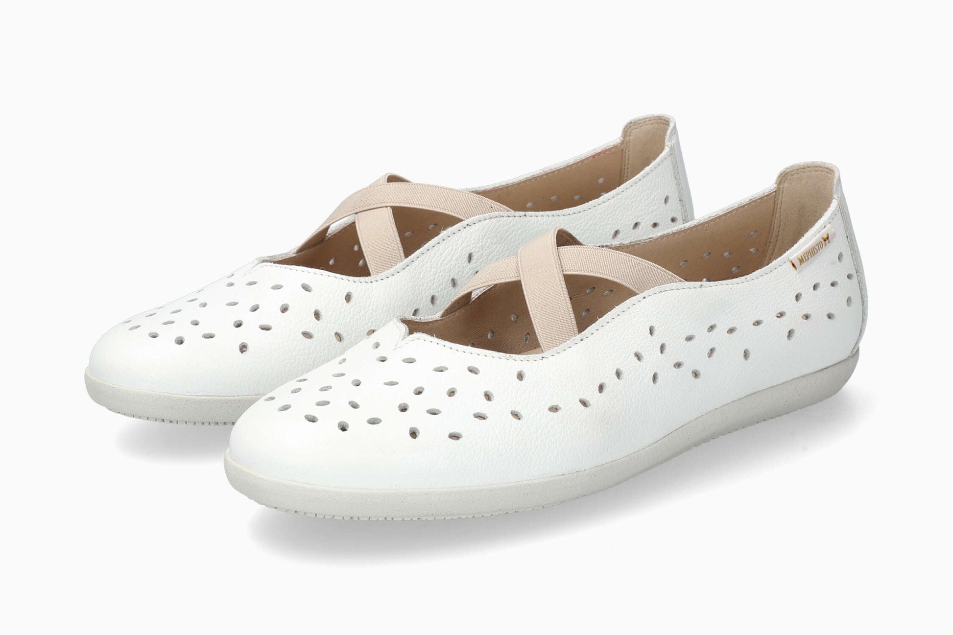 Mephisto Karla Perf Women's Slip-on White