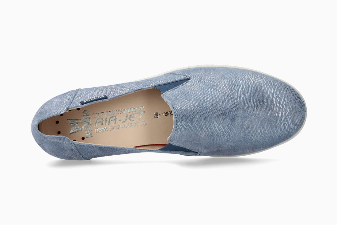 Mephisto Women's Flat Korie Sea Blue Top