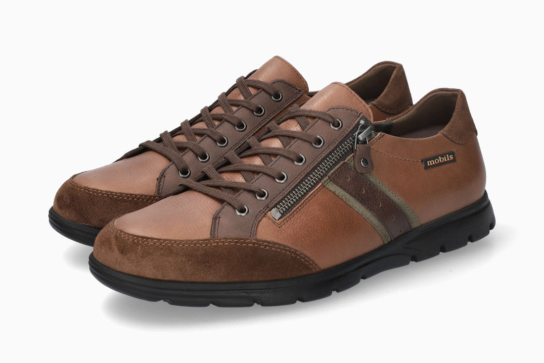 Mephisto Men's Sneaker Kristof Chestnut