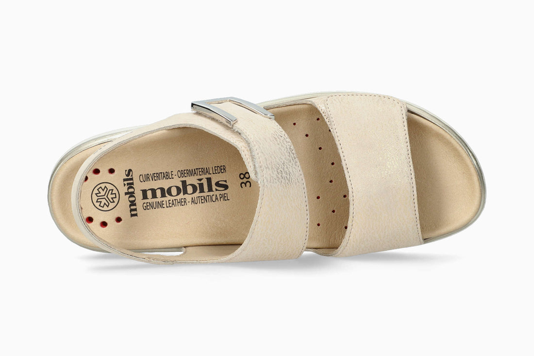 Mobils Women's Sandal Lalia Light Sand Top