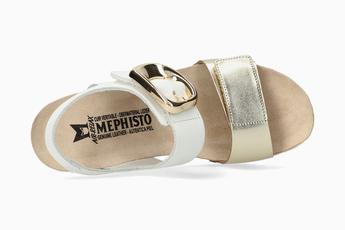 Mephisto Women's Sandal Leandre Gold Top