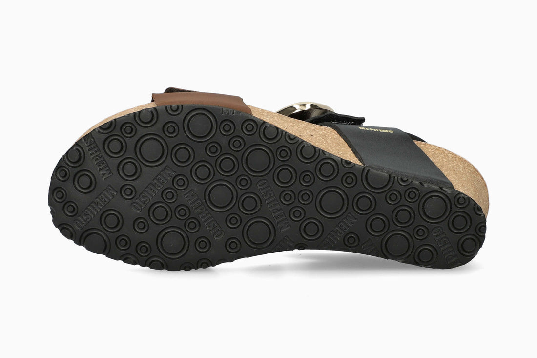 Mephisto Leandre Women's Sandal Dark Brown Sole