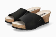 Mephisto Women's Wedge Sandal Lisane Black