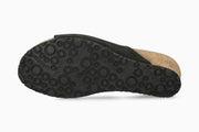Mephisto Women's Wedge Sandal Lisane Black Sole