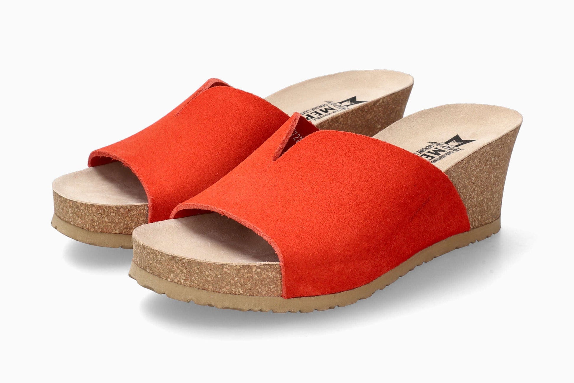 Lisane Mephisto Women's Sandals Coral Sandvel Full Pair