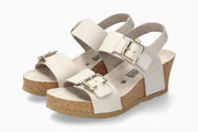 Mephisto Women's Wedge Sandal Lissandra Fog Sandalbuck