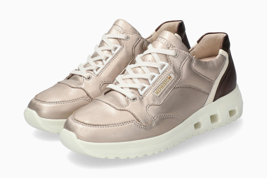 Mephisto Women's Sneaker Lorane Platinum