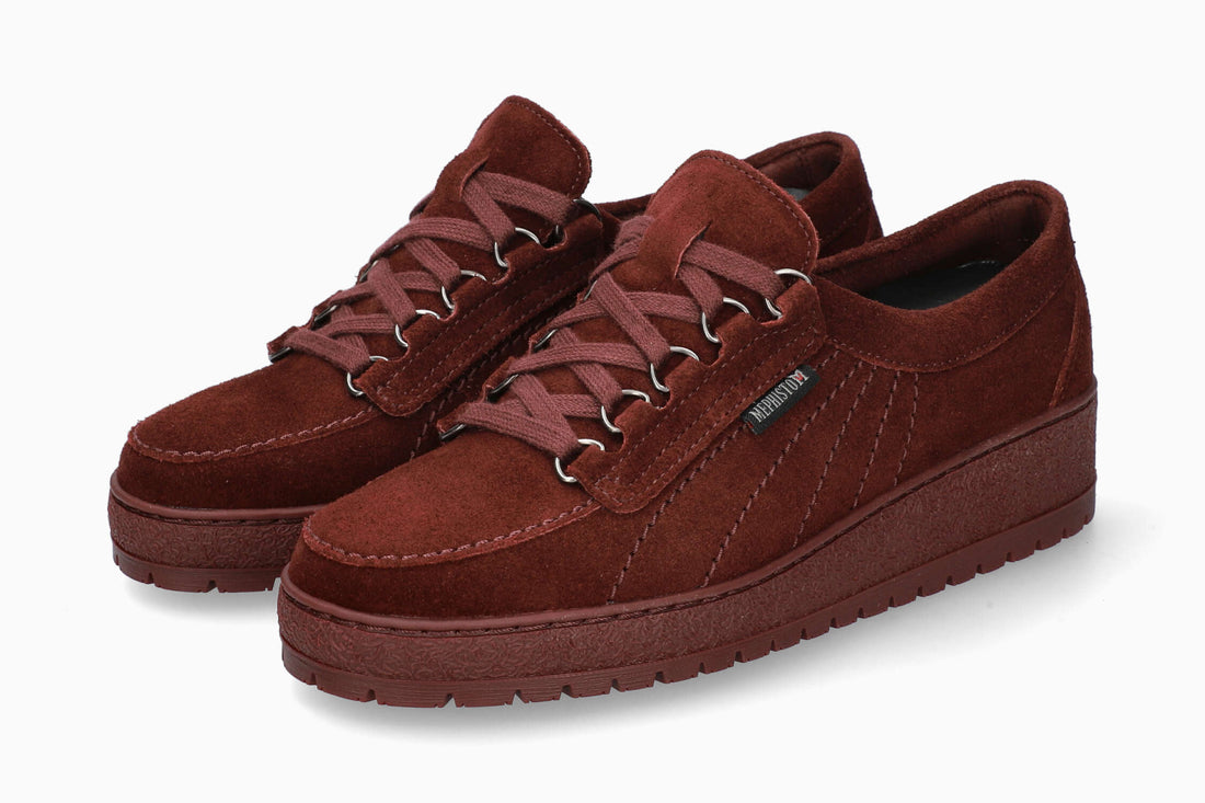 Mephisto Lady Originals Women's Sneaker Cordovan