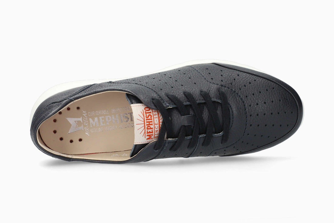 Mephisto Marilis Women's Sneaker Deep Blue Top