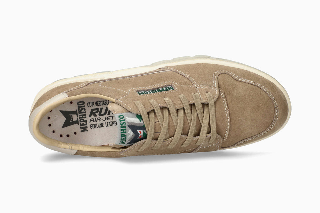 Mephisto Men's Sneaker Marius Taupe Top