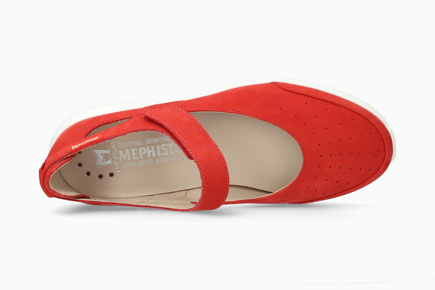 Mephisto Women's Shoe Marsia Scarlet Top