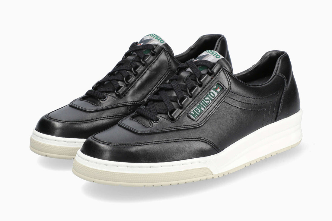Mephisto Match Sneaker Black Calf