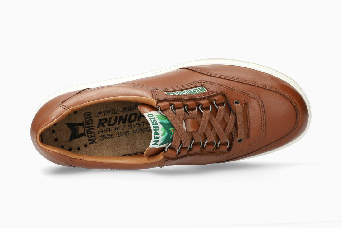 Mephisto Men's Sneaker Match Hazelnut Top