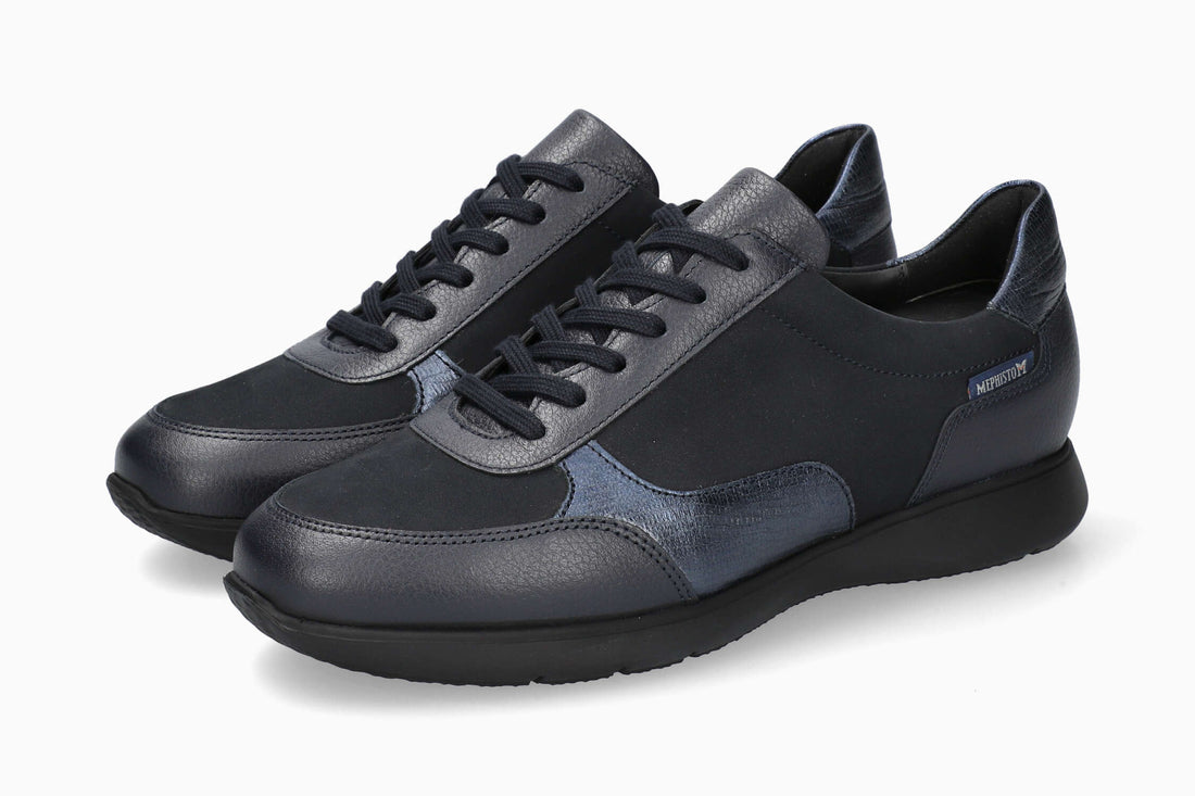 Mephisto Women's Sneaker Mendy Night Blue