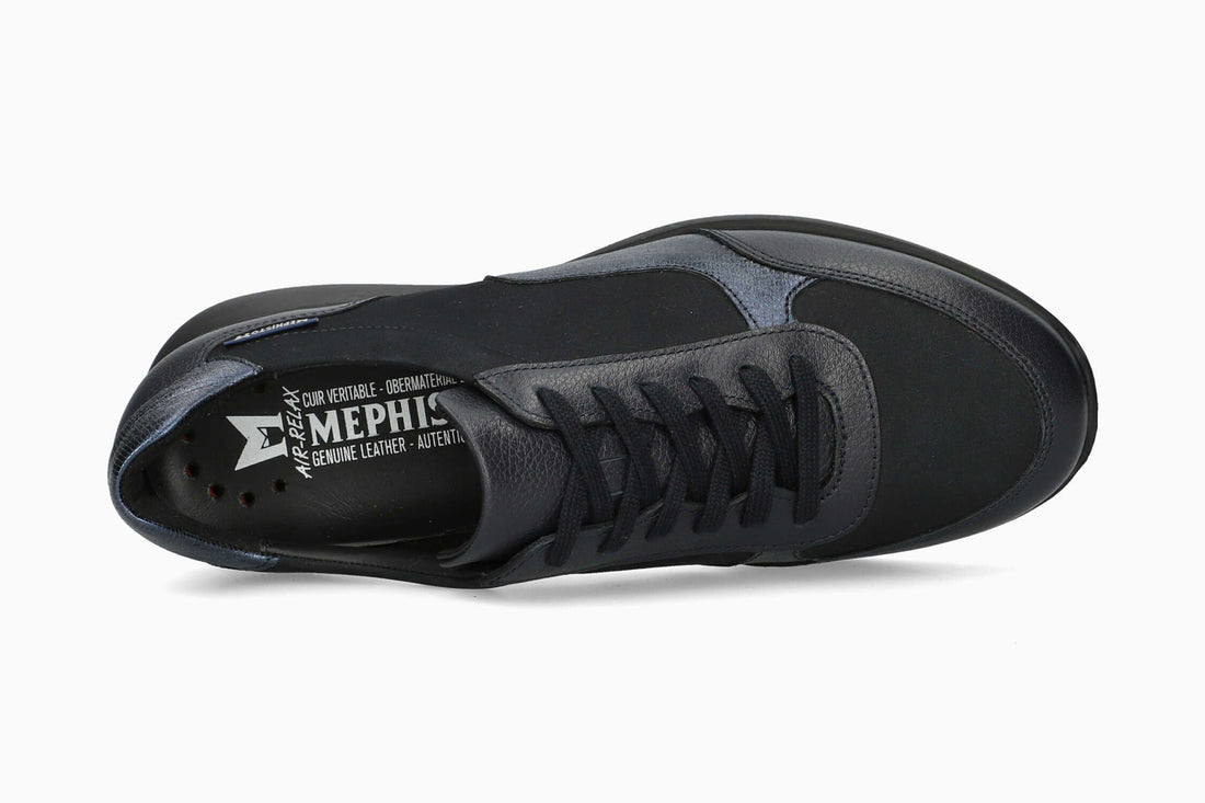 Mephisto Women's Sneaker Mendy Night Blue Top