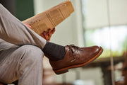 Mephisto Marlon Men's Dress Shoe Chestnut Brown Lifestyle