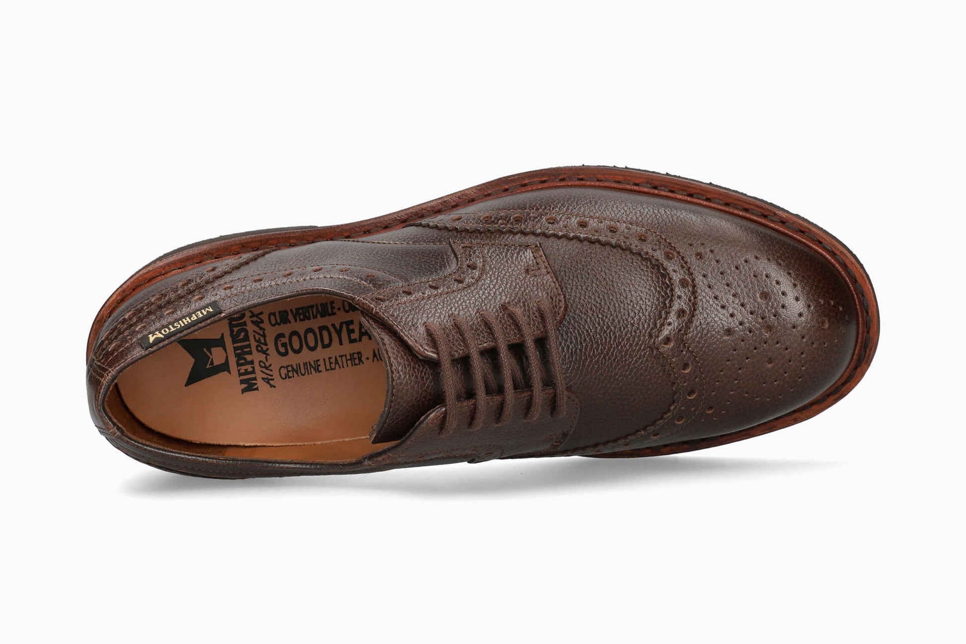 Mephisto Max Chestnut Men's Oxford