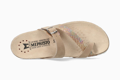 Mephisto Nalia Women's Sandal Light Taupe Top