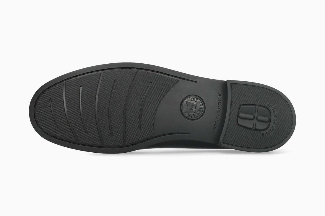 Mephisto Women's Loafers Neda Black Patent Sole